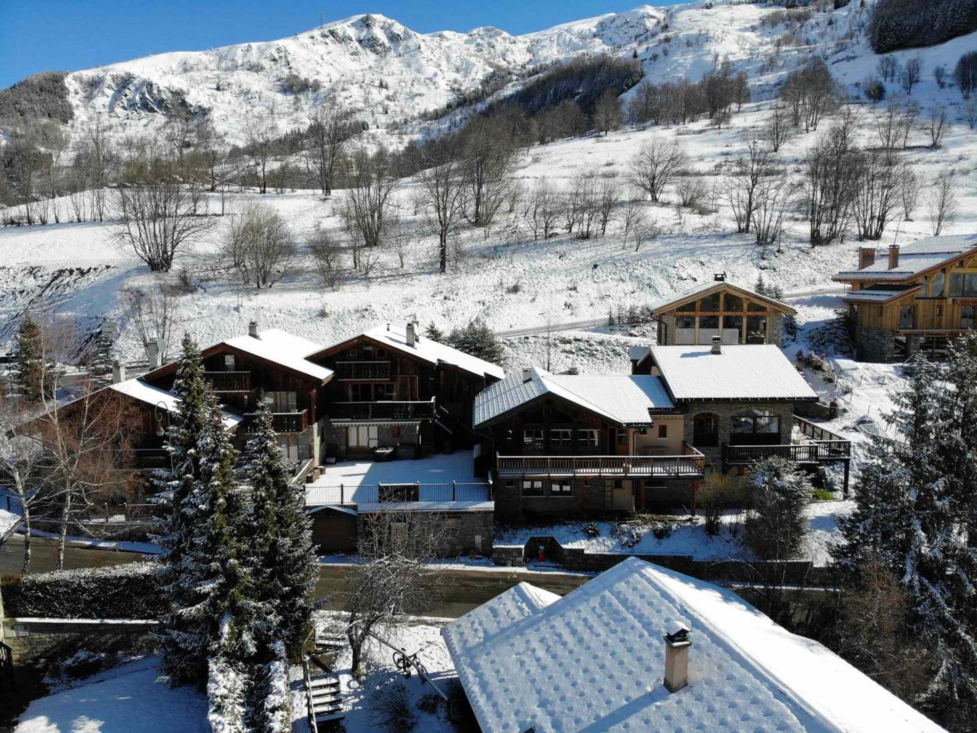 Chalet Confort 10 Pers, 5 Chambres, Wifi, Animaux Admis, Parking - Fr-1-452-59 Saint-Martin-de-Belleville Dış mekan fotoğraf